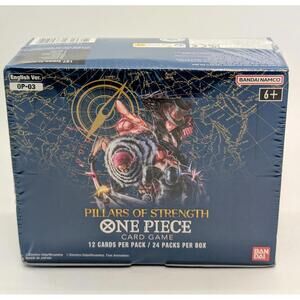 One Piece TCG - OP-03 Pillars of Strength English Booster Box - New & SEALED
